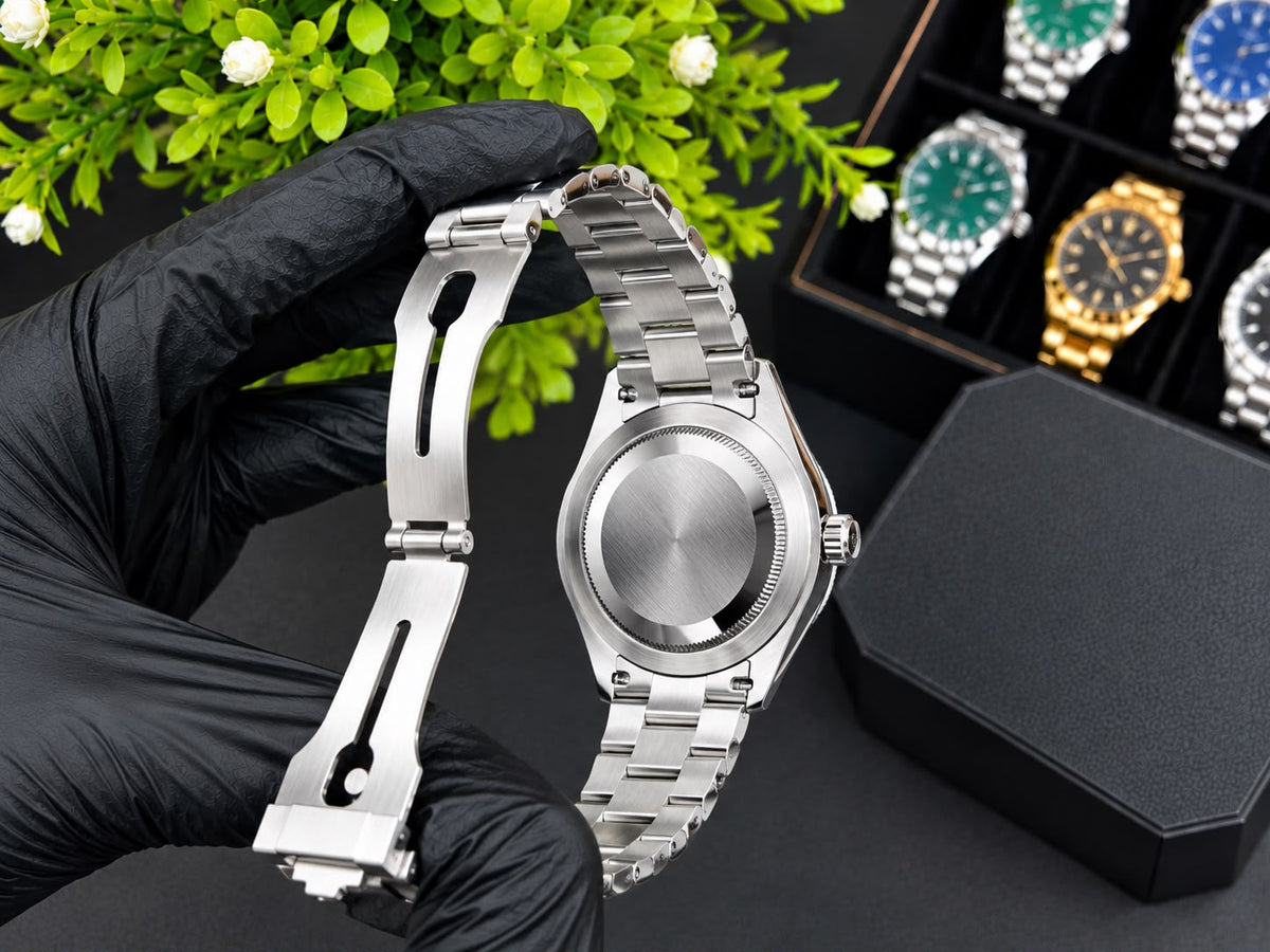 ππ¨π₯ππ± Oyster Date Adjust Watch For Men's