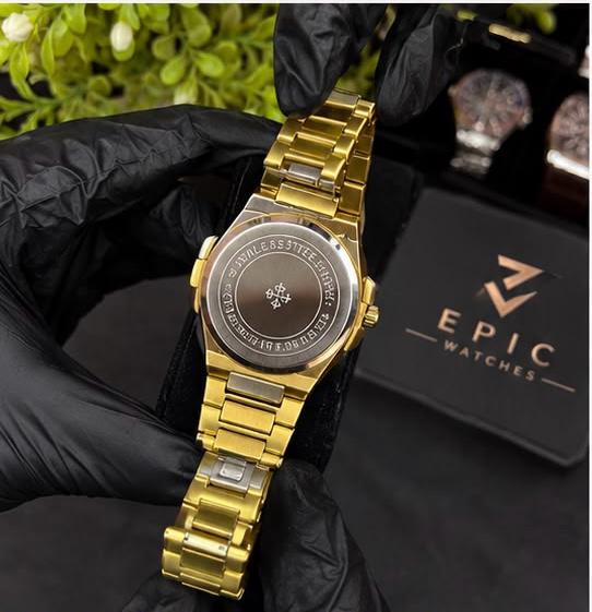 Patek Philippe – Signature Stainless Steel Watch for Men