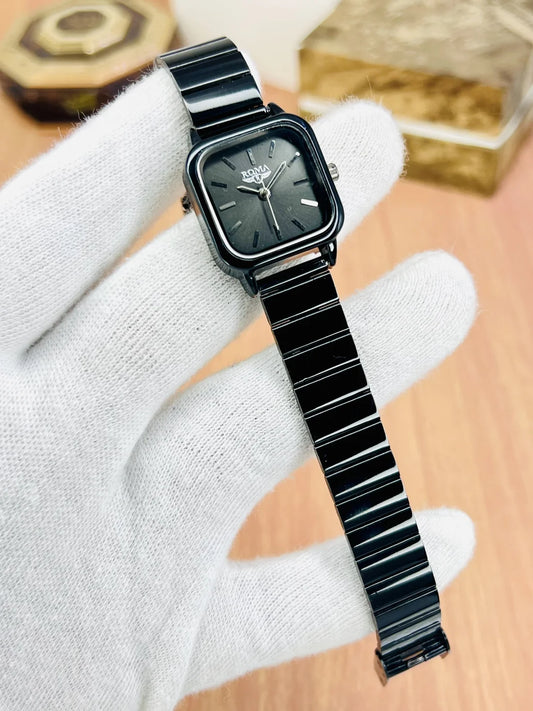 Watch For Girls Premium Gold Square Watch
